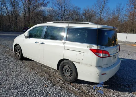 2012 Nissan Quest S from USA, damaged, VIN JN8AE2KP8C9045123
